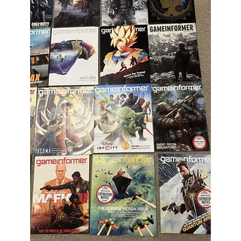 GAME INFORMER Video Game MAGAZINES 2013-2019 (34) Issues Lot Gamer Books - Picture 9 of 16